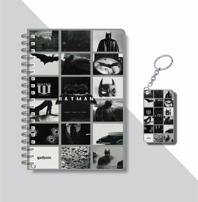 craft maniacs BATMAN 2023 COLLECTION A5 Notebook RULED 160 Pages(Multicolor)