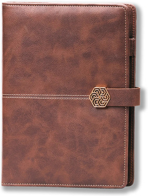 COI Undated Weekly Planner, Weekly To Do List Notebook with Goal B5 Planner Ruled 180 Pages(Dark Brown)