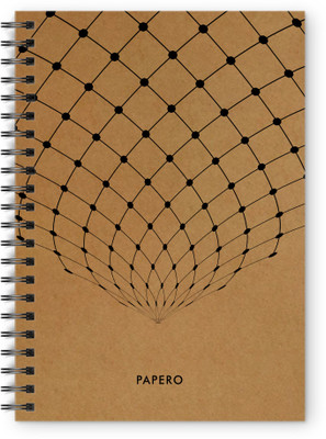 Papero Dot Grid A4 Notebook Checks 100 Pages(DOT GRID 1)