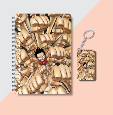 craft maniacs 2023 ZORO DIARIES A5 Notebook RULED 160 Pages(Multicolor)