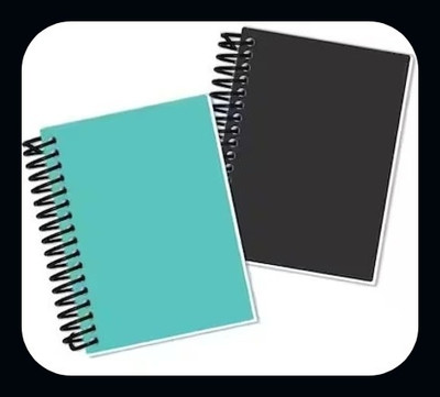 Puvi Recycled Notebook A4 Notebook Ruled 250 Pages(White, Pack of 3)