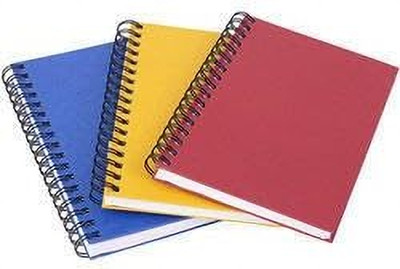 acme creation Notebook for Students / Office/ Writing & Sketching A4 Notebook Unruled 200 Pages(Multicolor, Pack of 3)