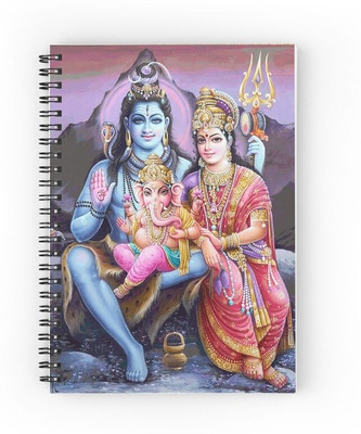 craft maniacs SHIVA COLLECTION A5 Notebook RULED 120 Pages(BUDDHA)