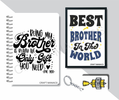 craft maniacs DIARY FRAME COMBO 2024 A5 Notebook RULED 160 Pages(White)