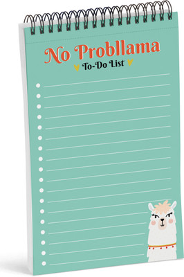 Inkdotpot Spiral Binding Notepad Regular Planner Unruled 50 Pages(Green)