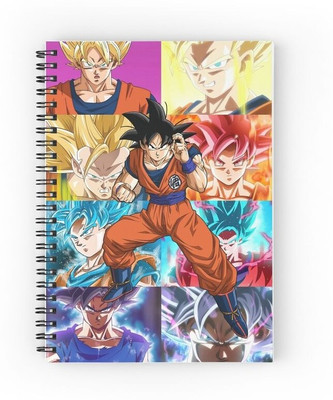 craft maniacs ANIME SPECIAL NOTEBOOKS A5 Note Book RULED 160 Pages(Multicolor)