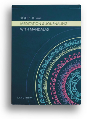 Aaruthra Mandala Journal A6 Journal Grided 150 Pages(Blue)