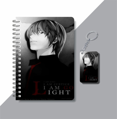 craft maniacs DEATH ANIME 2023 NOTEBOOK COLLECTION A5 Notebook RULED 160 Pages(White)