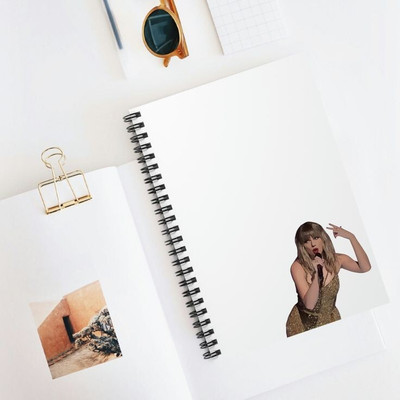 craft maniacs TAYLOR SWIFT COLLECTION A5 Diary RULED 160 Pages(White)