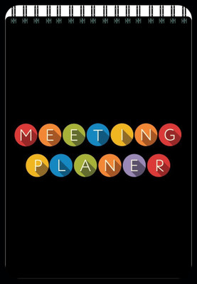 Nourish Meeting Planner_DRY A5 Planner/Organizer Ruled 75 Pages(Black)