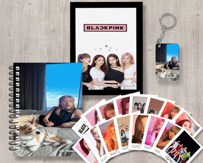 craft maniacs BLACKPINK GIFTING COMBO A5 Diary RULED 120 Pages(LACK, Pack of 4)