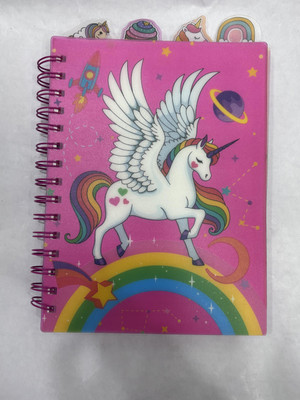 APNISTATIONERY Diary Notebook A5 Diary 150 Pages(Pink, White)