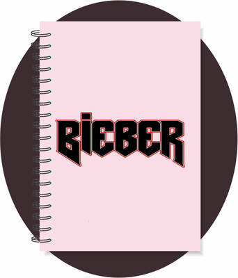 craft maniacs JUSTIN B DIARY A5 Diary RULED 160 Pages(Multicolor)