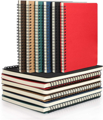 craft maniacs ECO FRIENDLY 2023 COLLECTION A5 Notebook RULED 120 Pages(MIX COLOR, Pack of 6)