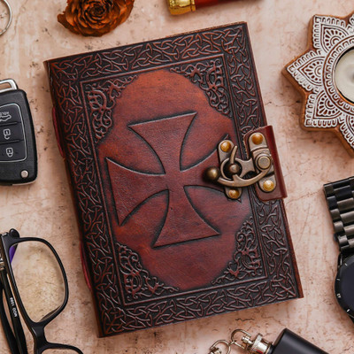 SHRIVACRAFTS Handmade Regular Diary unruled 200 Pages(Multicolor)