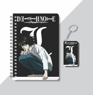 craft maniacs DEATH ANIME 2023 NOTEBOOK COLLECTION A5 Notebook RULED 160 Pages(White)