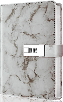 AXLETON To Do List Regular Diary Ruled 200 Pages(White)