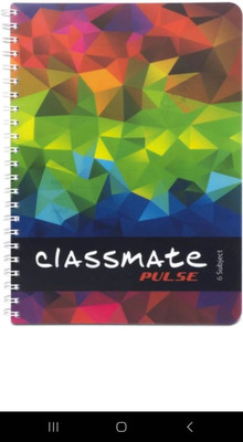 Xnotes Classmate pulse A4 Notebook Single line A4 Notebook Ruled 300 Pages(Multicolor)