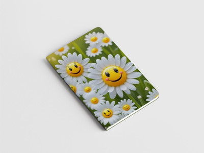 RJPRINTS Designed Stapled Notebooks A5 Notebook Plain 100 Pages(Multicolor)