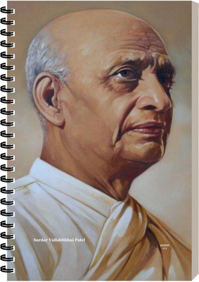 ESCAPER Sardar Vallabhbhai Patel ndian Political Leader Diary, Notebook, Notepad A5 Diary Ruled 160 Pages(Sardar Vallabhbhai Patel)