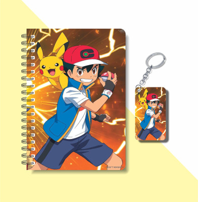 craft maniacs POKEMON 2023 NOTEBOOK COLLECTION A5 Notebook RULED 160 Pages(White)