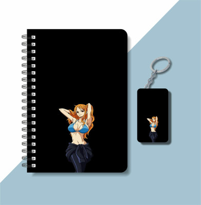 craft maniacs A5 NOTEBOOK + KEYCHAIN COLLECTION A5 Diary RULED 160 Pages(Multicolor)