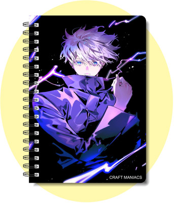 craft maniacs 2024 NOTEBOOK A5 Diary RULED 160 Pages(White)