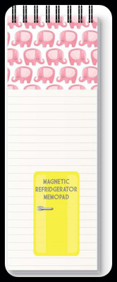 Nourish Magnetic Memo Pad_DRY Regular Memo Pad RULED 50 Pages(ELEPHANT PINK)
