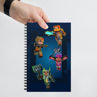 craft maniacs MINECRAFT NOTEBOOK COLLECTION A5 Diary RULED 160 Pages(Black)