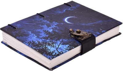 omar craft 1 A5 Diary unruled 200 Pages(Multicolor)