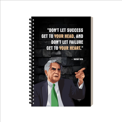 ESCAPER Motivational diary A5 Diary Ruled 160 Pages(Don't Let Success)
