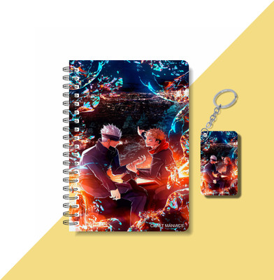 craft maniacs ANIME DIARY 2024 NOTEBOOK A5 Diary RULED 160 Pages(White)