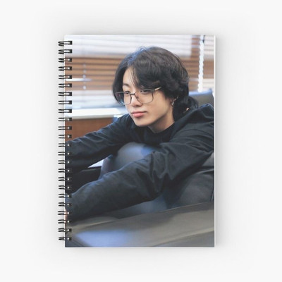 craft maniacs BTS JUNGKOOK DIARY A5 Notebook RULED 160 Pages(Multicolor)