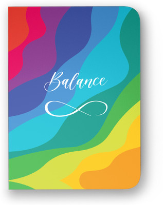 SUNDARAM Perfect Bound A3 Notebook Single Line 98 Pages(Multicolor, Pack of 5)