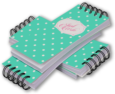 Flipkart SmartBuy Thinks To Do Task List Planner Notepad | 100 Sheets | Tear off Sheets Notebook. Pocket-size Writing Pad Unruled 200 Pages(Green, Pack of 4)