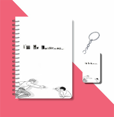 craft maniacs BANANA FISH COLLECTION A5 Diary RULED 160 Pages(White)