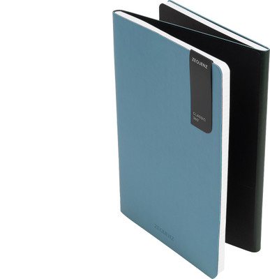 Zequenz A6 Notebook – Arctic Sky | Ruled & Blank | 320 Pages | 70 GSM |Handmade | Duo+ A5 Journal Ruled + Blank 320 Pages(Arctic Sky)