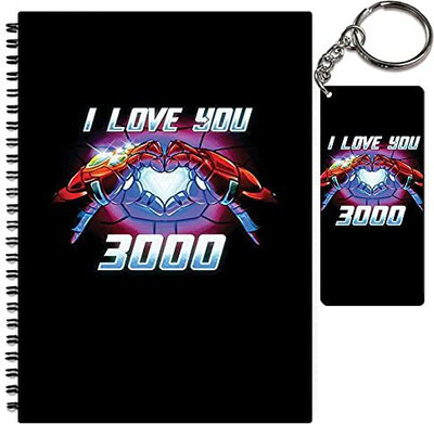 craft maniacs A5 NOTEBOOK + KEYCHAIN COLLECTION A5 Notebook RULED 160 Pages(Multicolor)