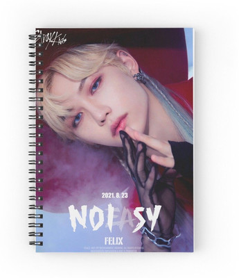 craft maniacs STRAY 2024 A5 Notebook RULED 160 Pages(Black)