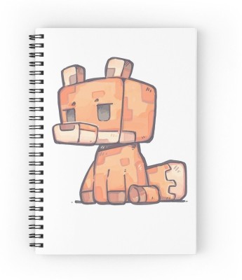 craft maniacs MINECRAFT NOTEBOOK COLLECTION A5 Diary RULED 160 Pages(Black)