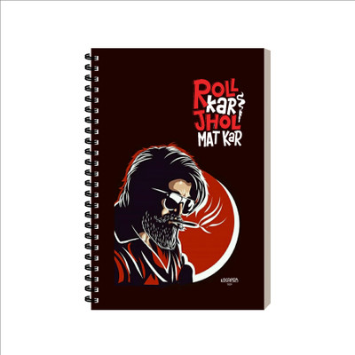 ESCAPER Dialogue Diary A5 Diary Ruled 160 Pages(Roll Kar Jhol Mat Kar)