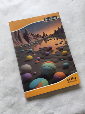 RKSR Notebooks A4 Notebook Square Ruling 240 Pages(Multicolor, Pack of 2)