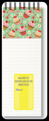 Nourish Magnetic Memo Pad_DRY Regular Memo Pad RULED 50 Pages(Cupcake green)