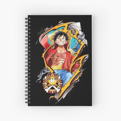 craft maniacs ONE PIECE A5 Notebook RULED 160 Pages(Multicolor)