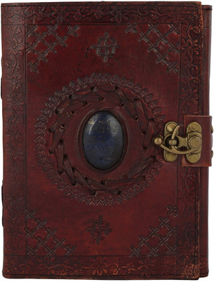 Pranjals House leather diary A5 Diary unruling 100 Pages(Brown)