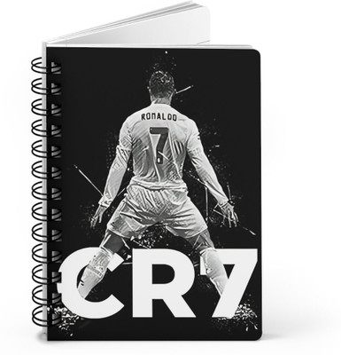 craft maniacs FOOTBALLER DIARY A5 Diary RULED 120 Pages(Multicolor)
