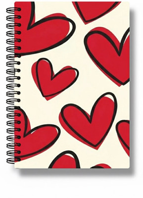 buddytales Spiral Noteook A5 Notebook unruled 120 Pages(Multicolor)