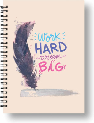 craft maniacs CUTE 2023 COLLECTION A5 Notebook RULED 160 Pages(Black)