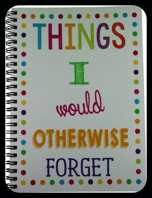 Nourish Things I Would Otherwise Forget Ruled Pages_DRY A5 Diary Ruled 75 Pages(Multicolor)