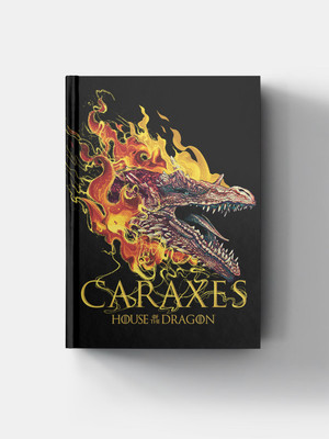 Macmerise HOD Caraxes Fire A5 Diary Ruled 100 Pages(Multicolor)